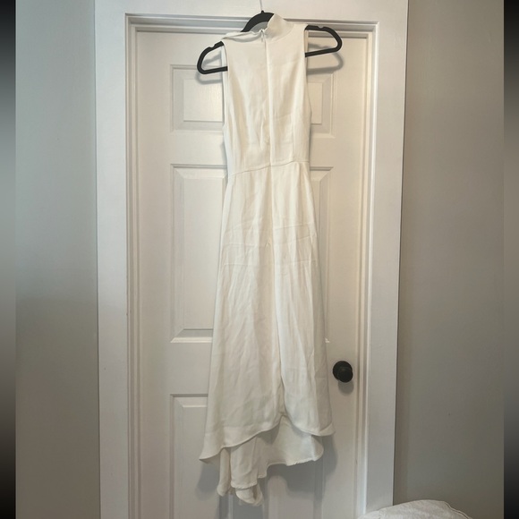 Acler Ivory Hurley Draped Midi-Dress - Picture 9 of 12